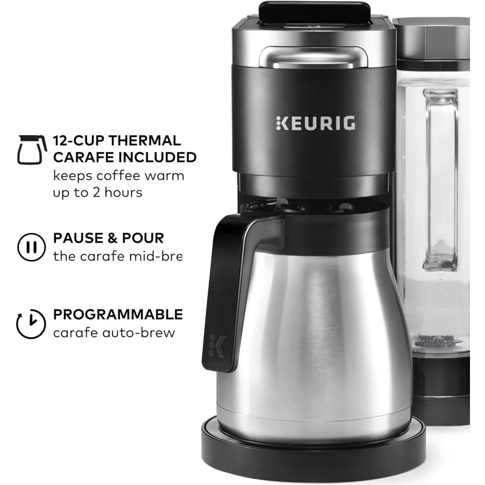 Single Serve & Carafe Coffee Maker