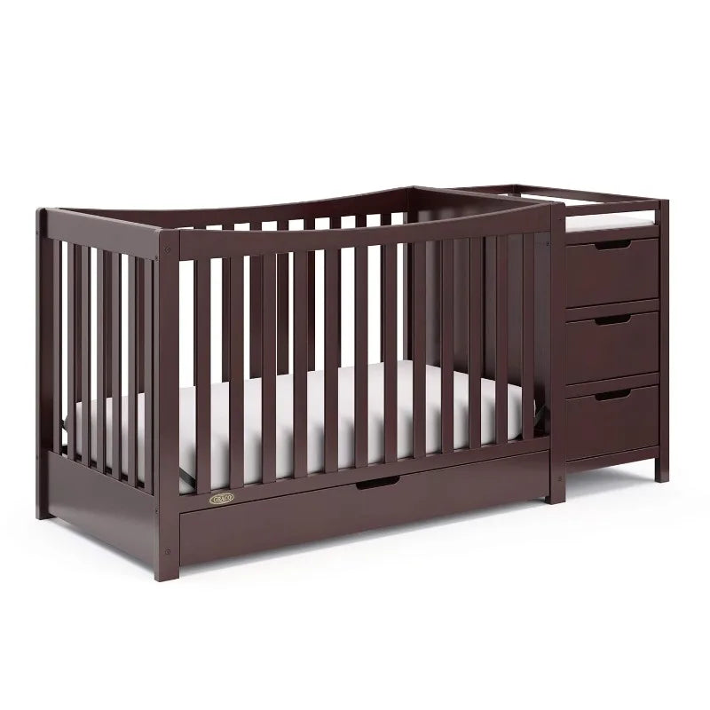 Crib and Mattress Nursery Essentials Pack