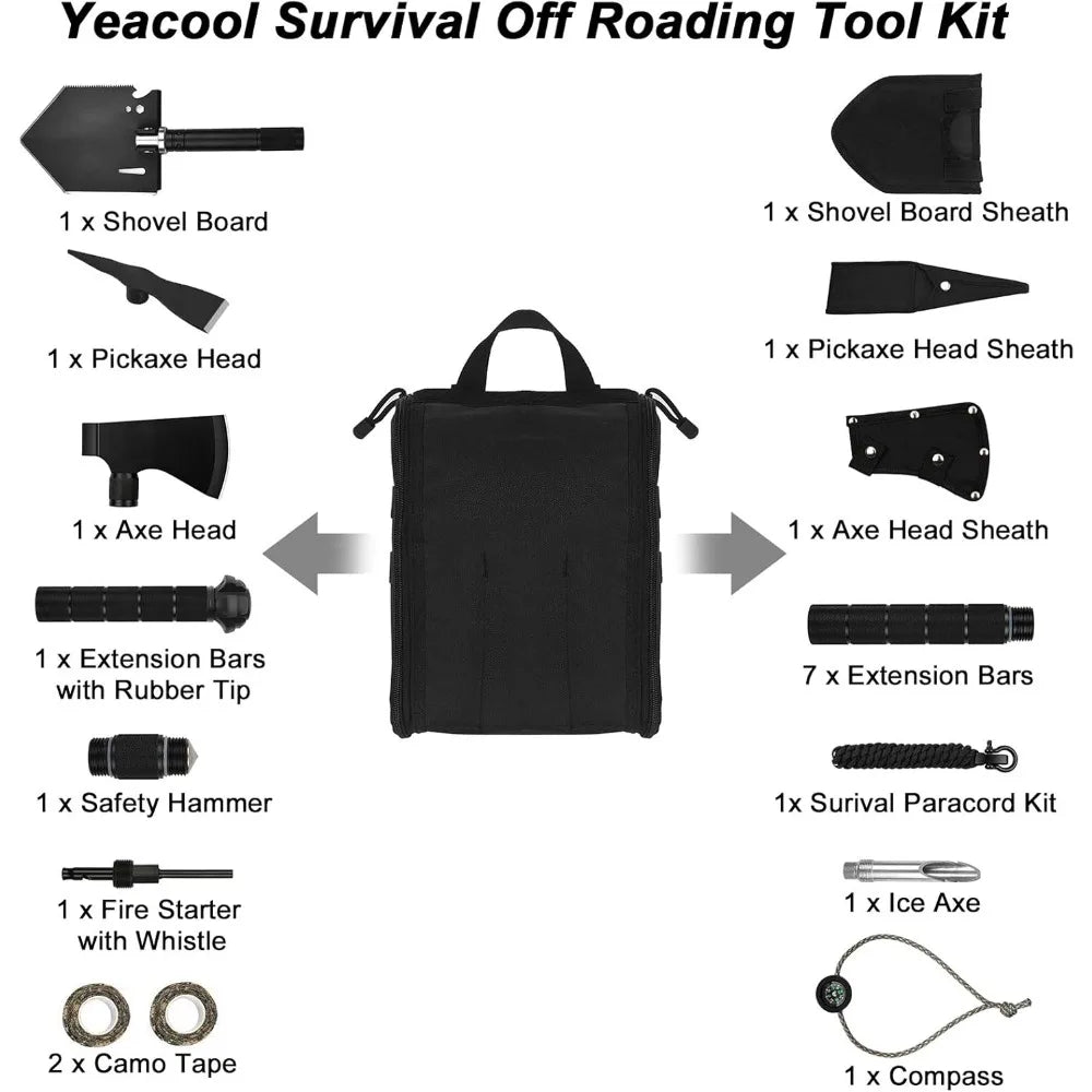 Folding ,Camping Tool Kit