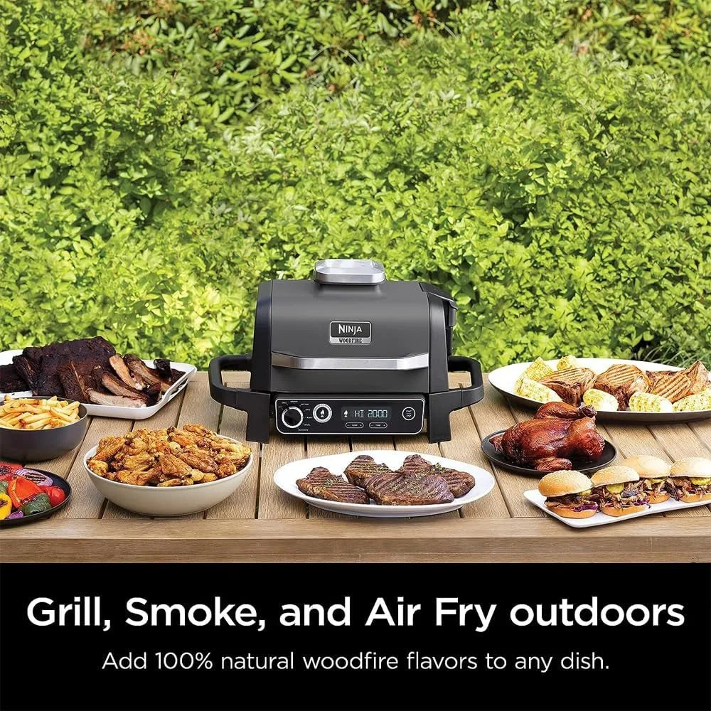 Woodfire Outdoor Grill & Smoker 7-in-1 Air Fryer