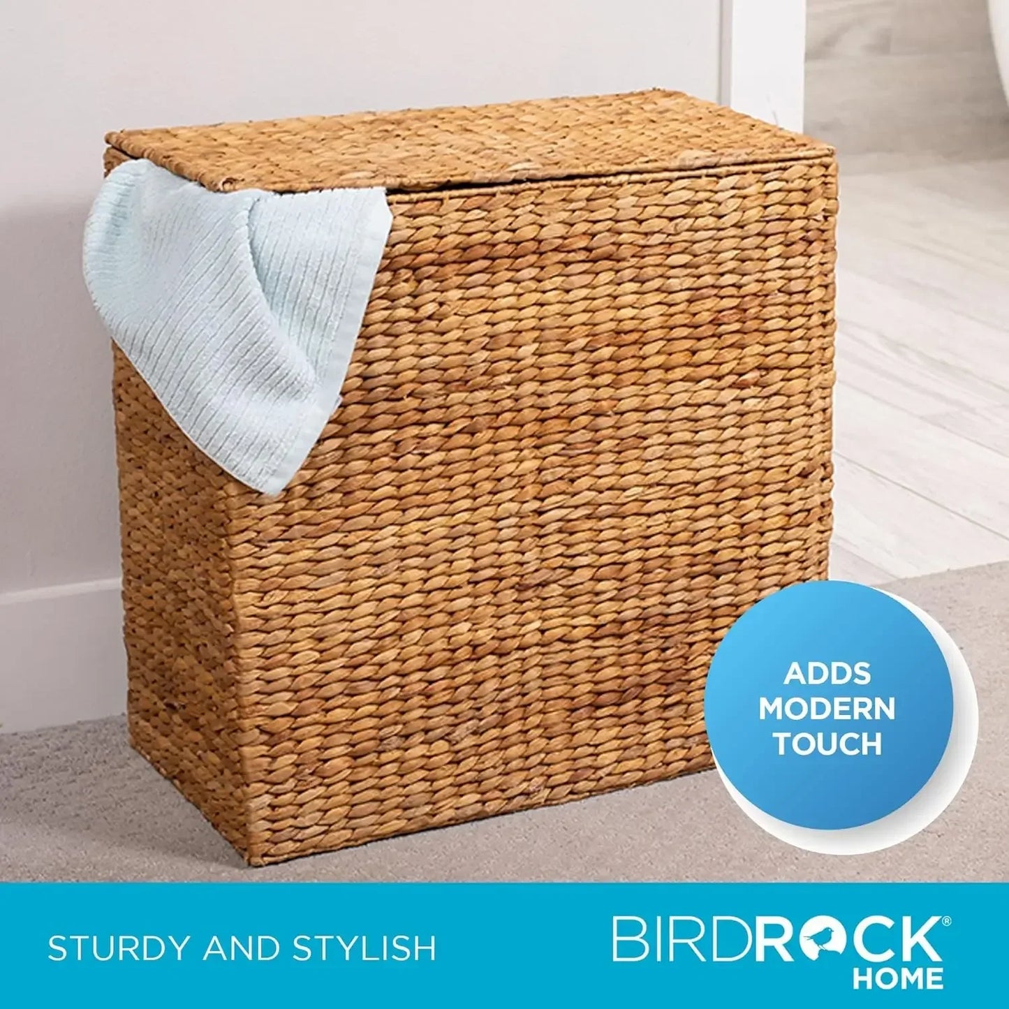 Handwoven  Laundry Hamper