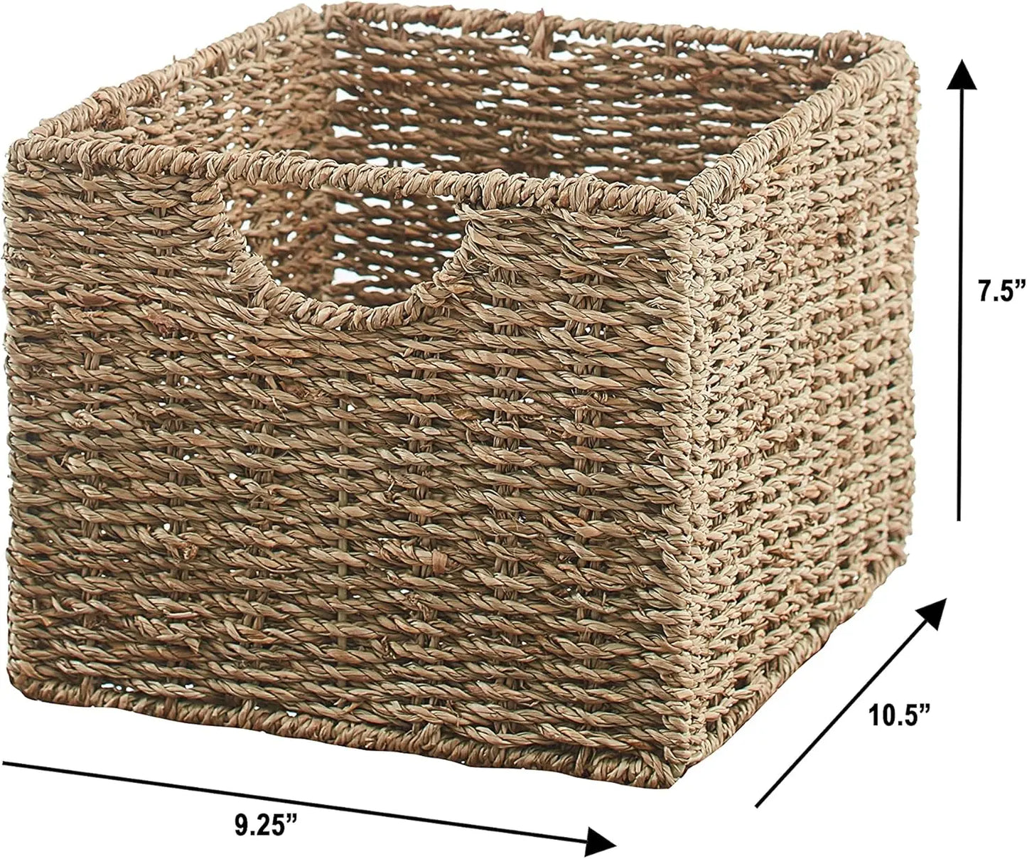 3 Wicker Storage-Laundry Basket