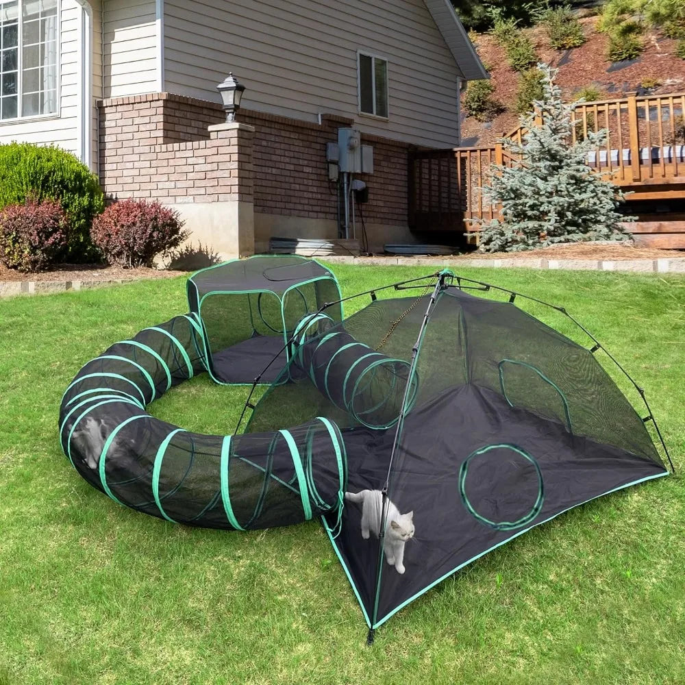 Portable  Cat Play Tent and Tunnels