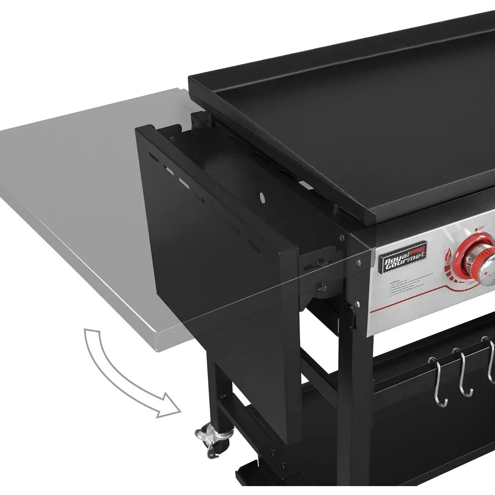 Flat Top Propane Gas Grill Griddle