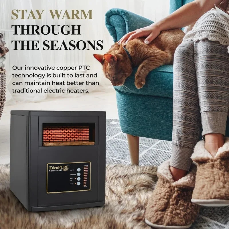 1500 watt EdenPURE Portable Electric Space Heater