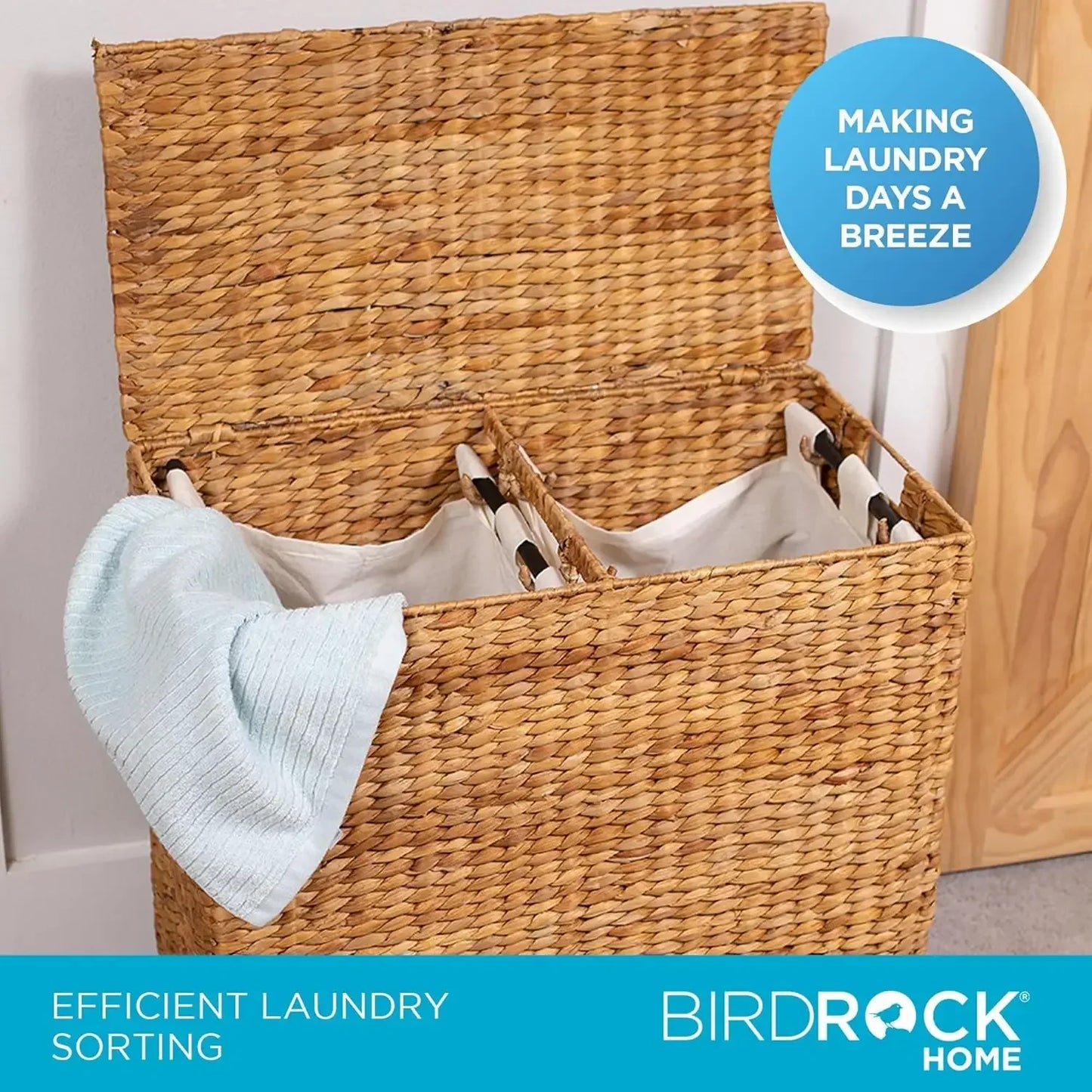 Handwoven  Laundry Hamper