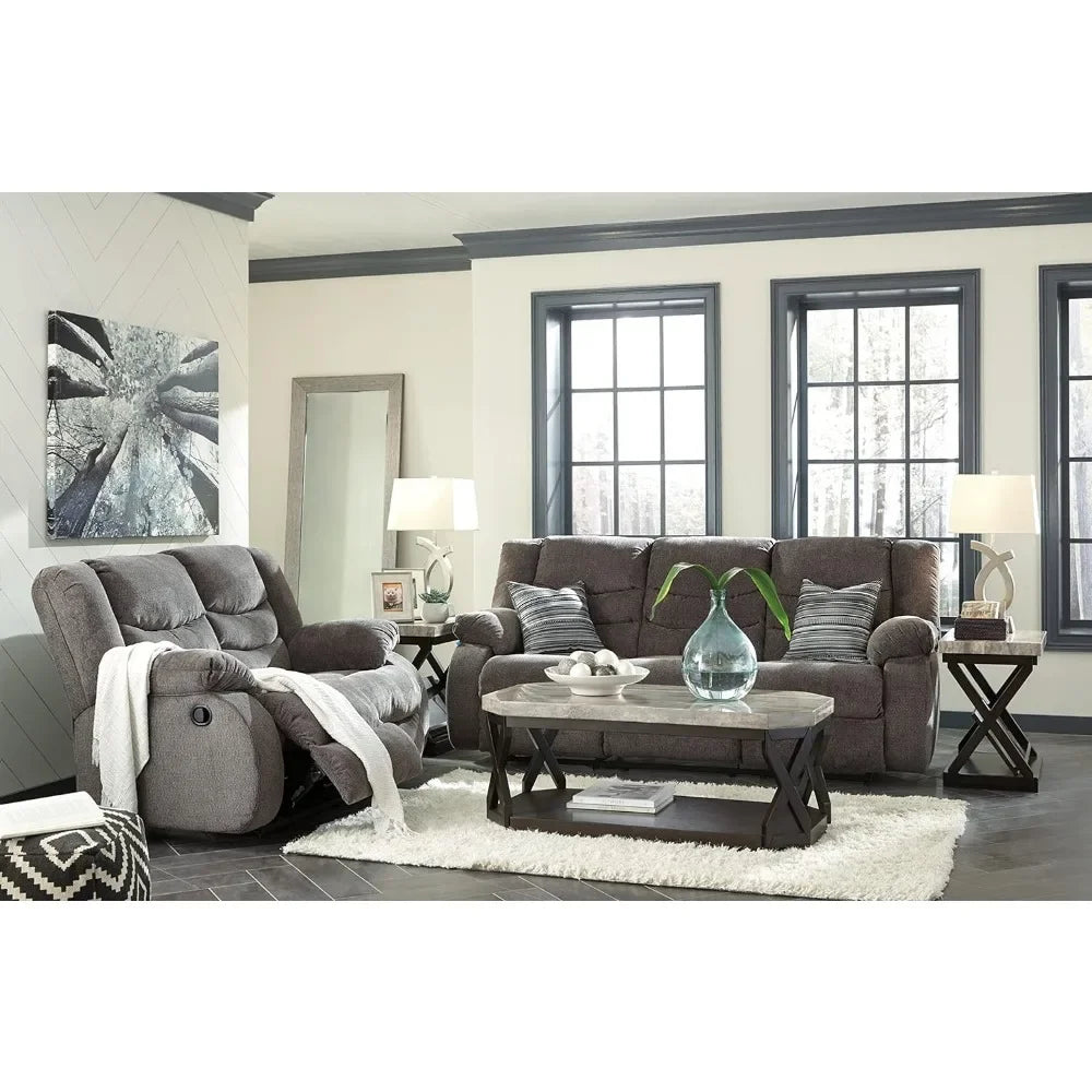 Tulen Modern  Pull Tab Reclining Sofa