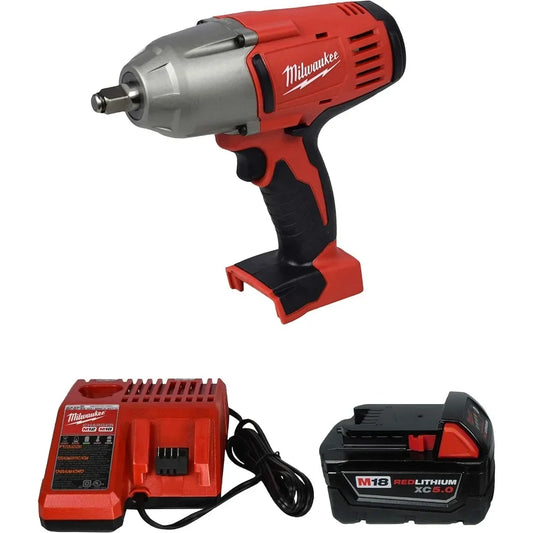 Impact Wrench, 5Ah Battery And Charger