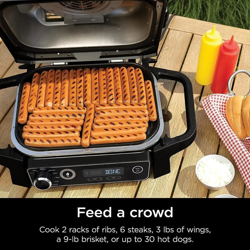 Woodfire Outdoor Grill & Smoker 7-in-1 Air Fryer