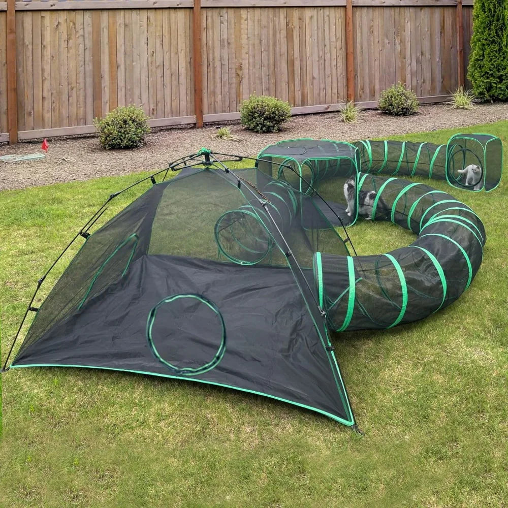 Portable  Cat Play Tent and Tunnels