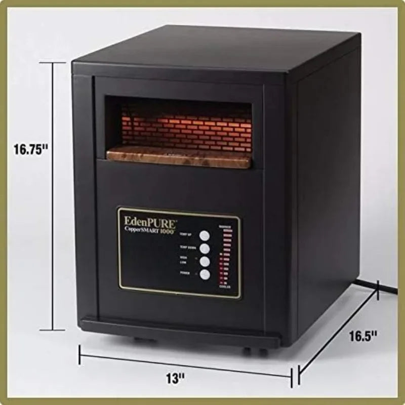 1500 watt EdenPURE Portable Electric Space Heater