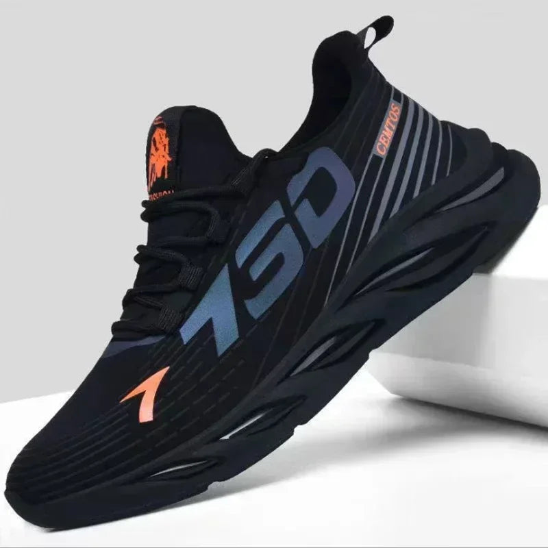 men summer breathable leisure running shoes