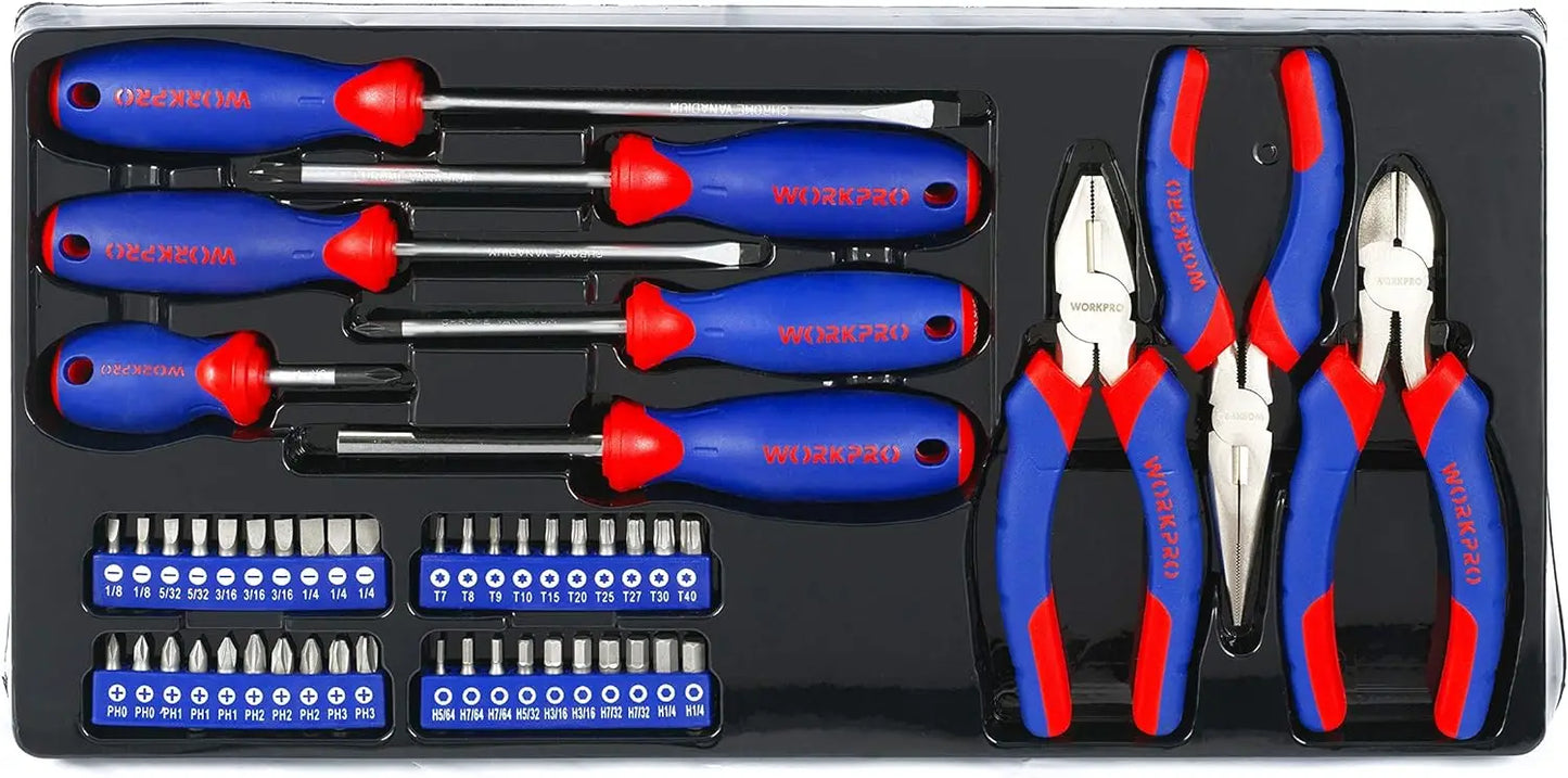 Mechanics Tool Set General Household Home Repair Tool Kit