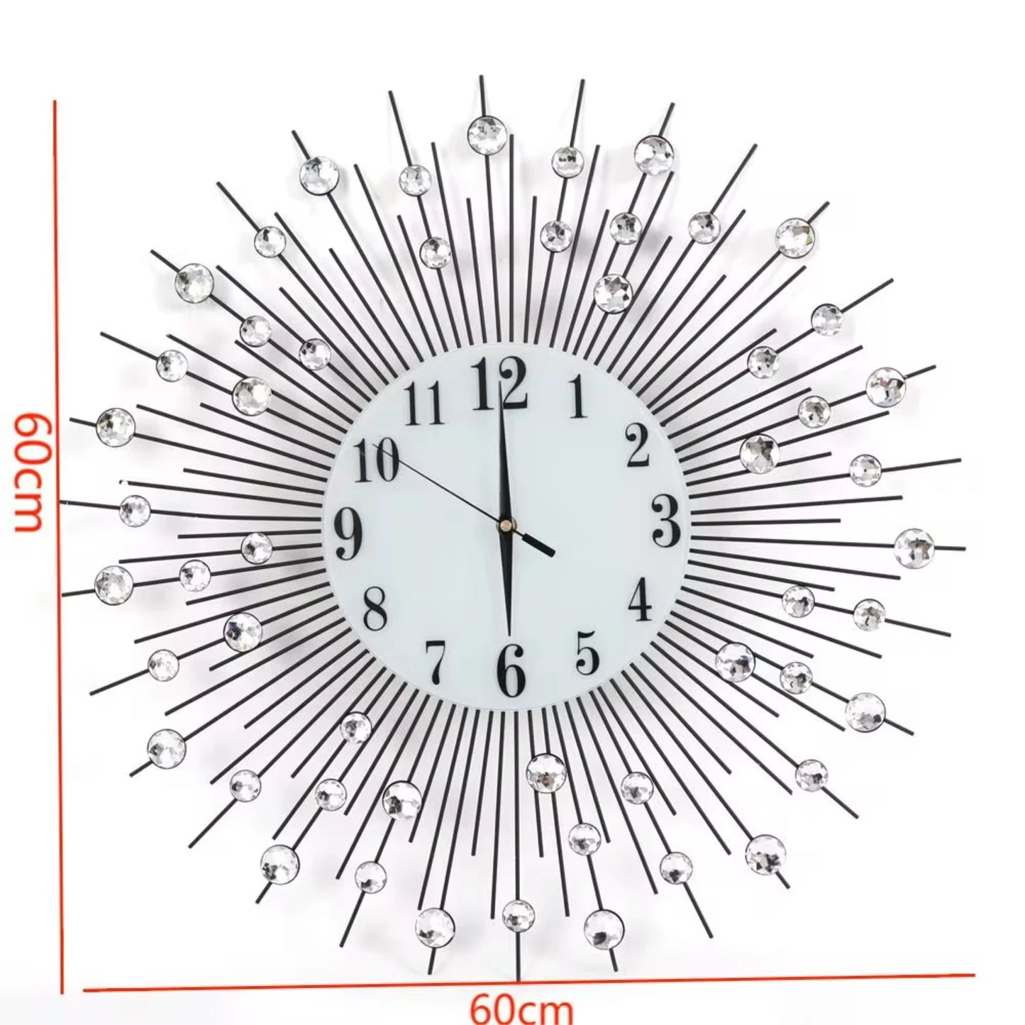 New Crystal Wall Clock