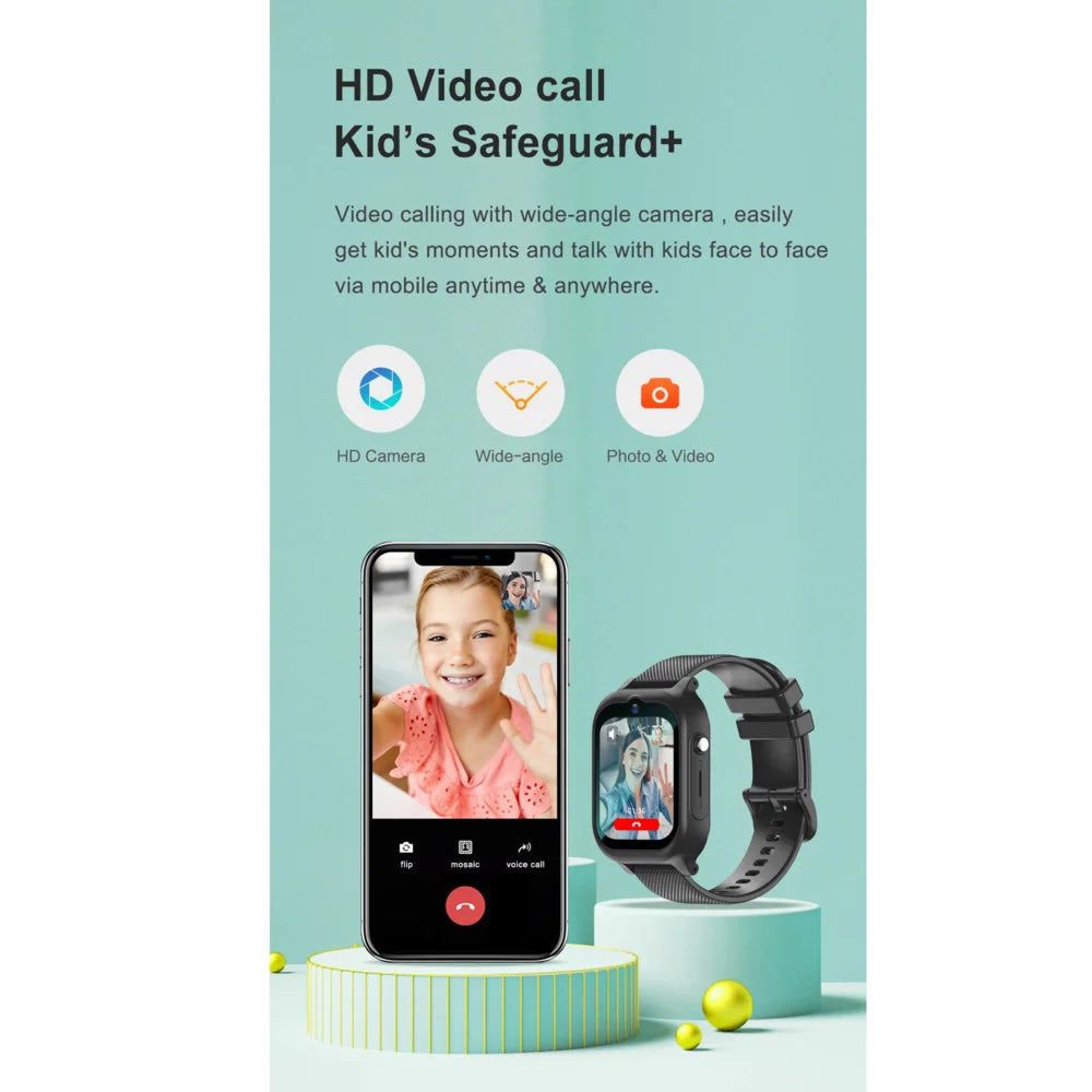 Childrens Watch GPS Track Video Call