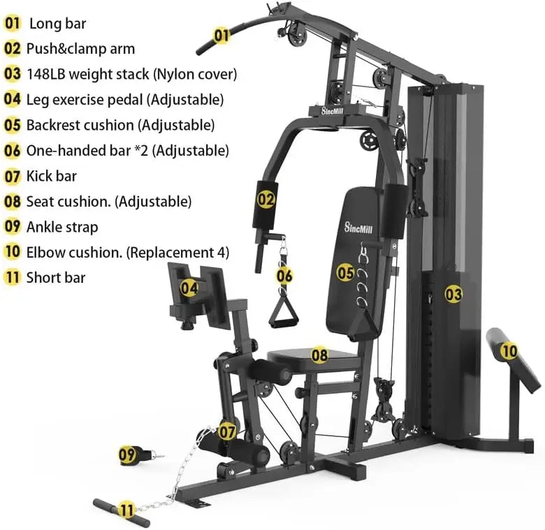 Full Body Home Gym Equipment