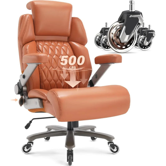 Big-Tall Office Chair  - Adjustable Headrest