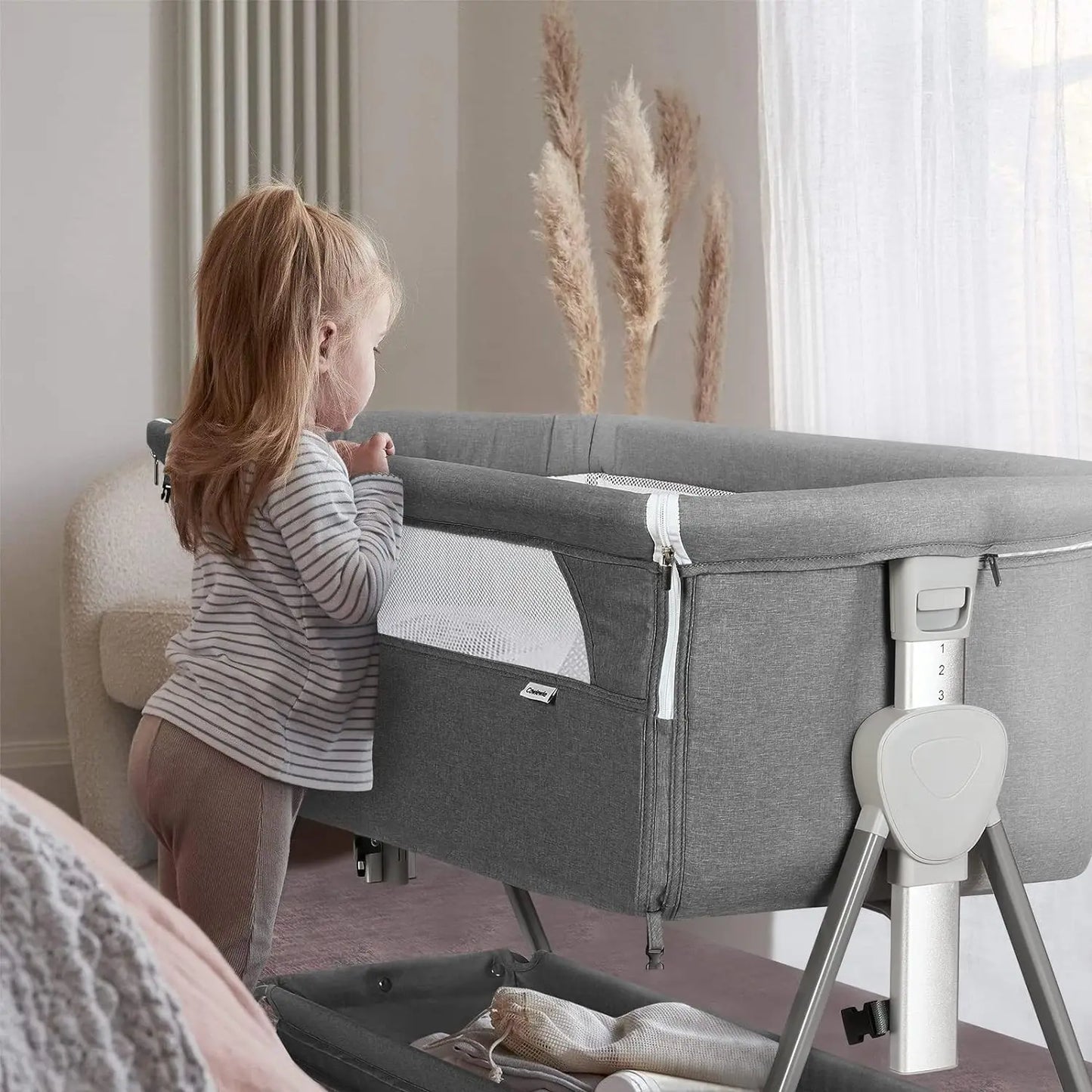 Baby Bassinet-Beside Sleeper