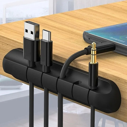 USB Charging Cable Holder-Organizer