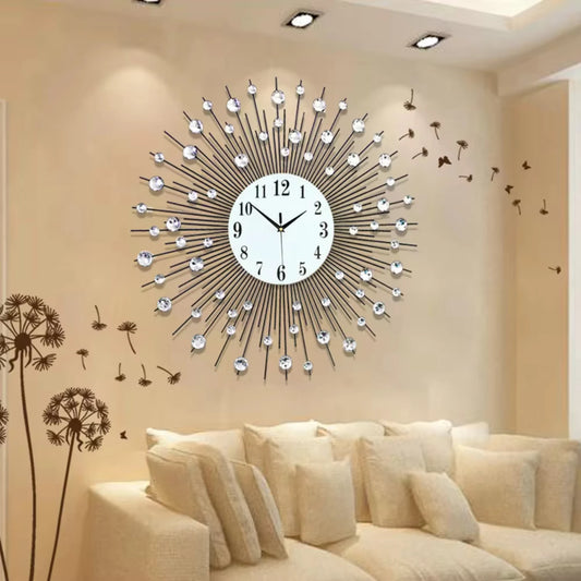 New Crystal Wall Clock