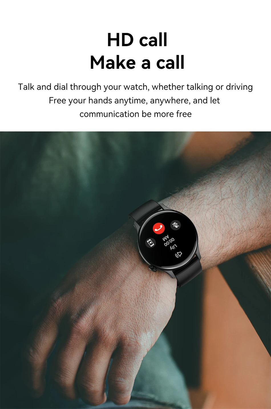 Womens Bluetooth Call Smartwatch