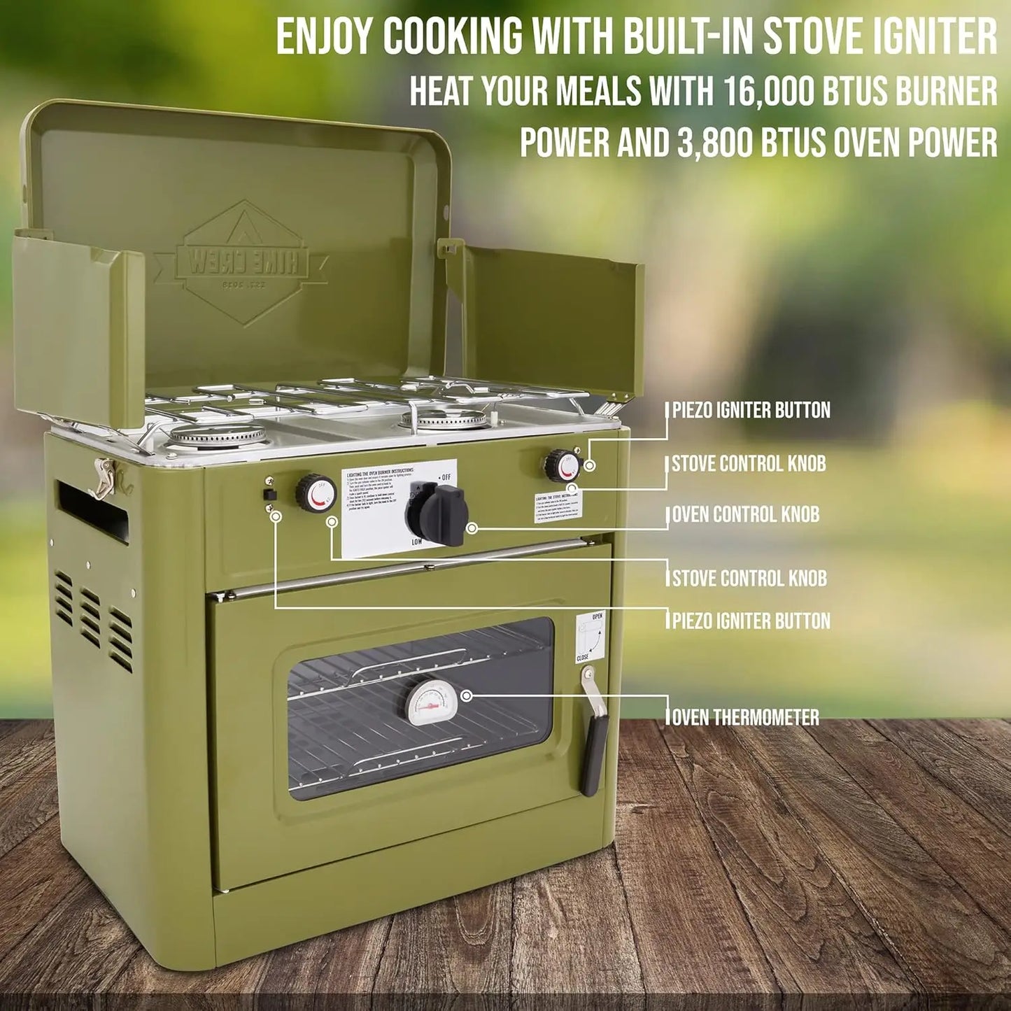 Outdoor Gas Camping Oven