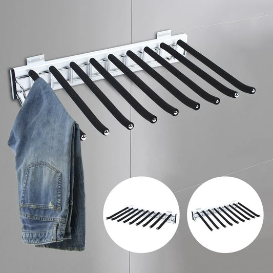 Pull Out Clothing Rack Scarf Holder