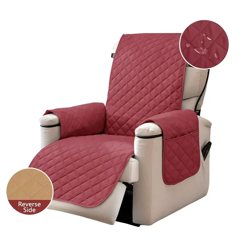 Waterproof-Washable Recliner Covers for Kids/Pets