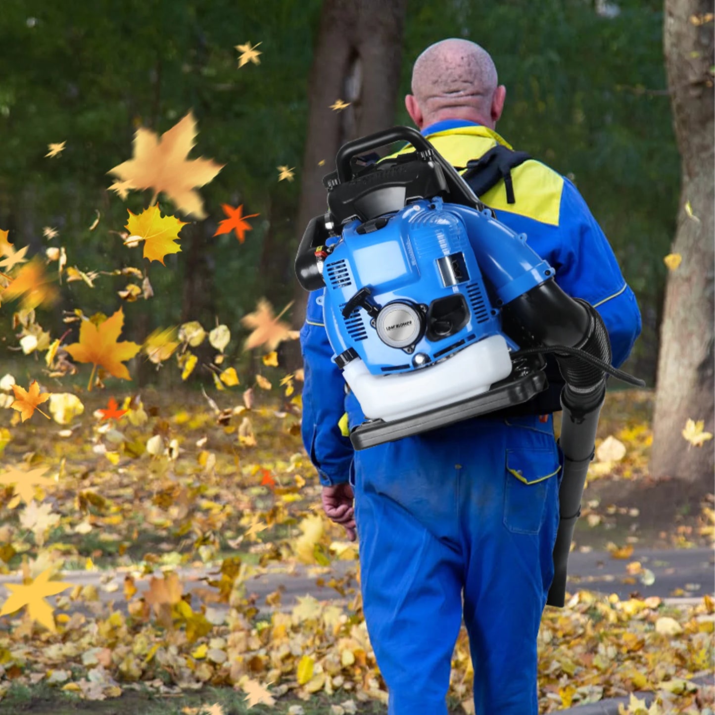 Leaf-snow Blower