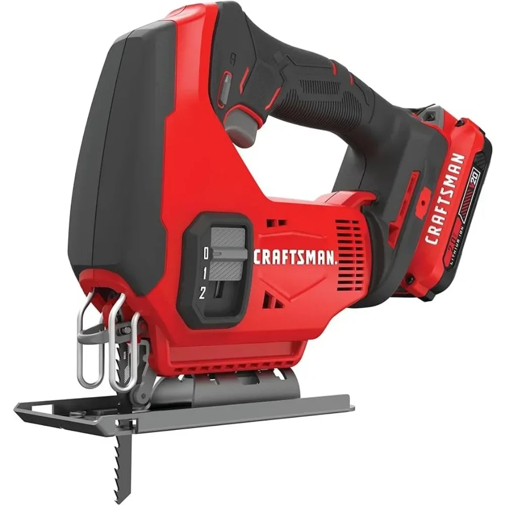 V20 Cordless Jig Saw With  Battery and Charger Included